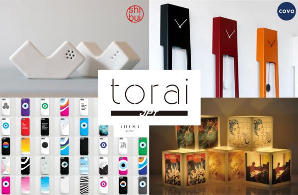 日本ポステック、日本未上陸のデザイン雑貨ブランドを集めた新ラインナップ「torai -渡来-」をリリース