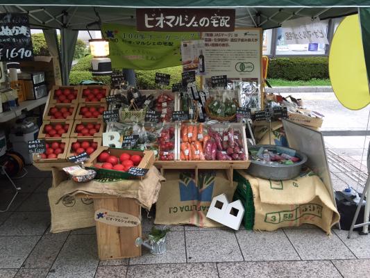 有機野菜「ビオ・マルシェの宅配」、中之島グリーンマーケットに出店　- 稀少な旬の有機りんご（数量限定）を販売 -