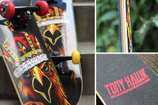 伝説のスケートボーダー『トニー・ホーク』オリジナルデザインのスケートボード　リアルショップでも発売スタート！