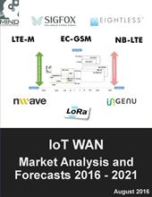 【マインドコマース調査報告】モノのインターネット（IoT）のWAN市場分析と予測