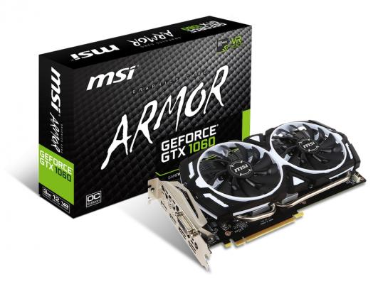 MSI、NVIDIA GeForce GTX 1060 OCモデルに、より廉価な「GeForce GTX 1060 ARMOR 3G OCV1」を追加