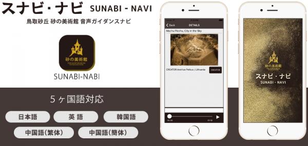 砂の美術館音声ガイダンスアプリに音声ガイドシステム MUSENAVI が採用！英・中・韓の多言語でインバウンド対応。ビーコン活用も