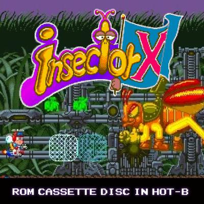 ゲームサウンドトラックレーベル「クラリスディスク」ダウンロード販売の第 46 弾&47 弾は『インセクター X』のアーケード版&メガドライブ版