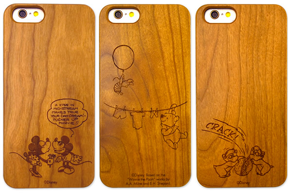 『木製iPhone 6s/6ケース　ディズニー』新発売！