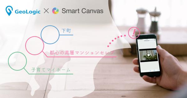 ヒトクセ、動画・リッチメディア広告配信プラットフォーム「Smart Canvas」を位置情報広告ネットワーク「GeoLogic Ad」と連携