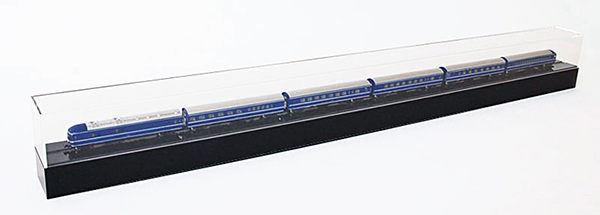 「鉄道模型Nゲージ車両専用ケース」に3D形状確認機能を追加！高級感あふれるディスプレイケースを販売開始