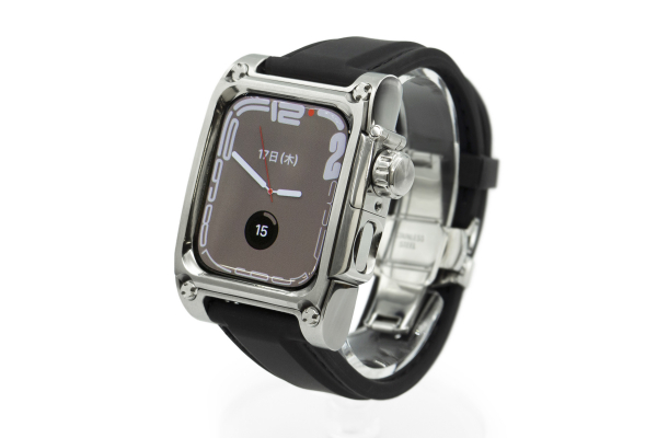 FACTRON】Apple Watch7 45mm、41mm専用 メタル削り出し高級アップル
