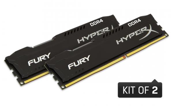 HyperX、Intel Skylakeプラットフォームに対応する HyperX FURY DDR4の2個組キットをリリース