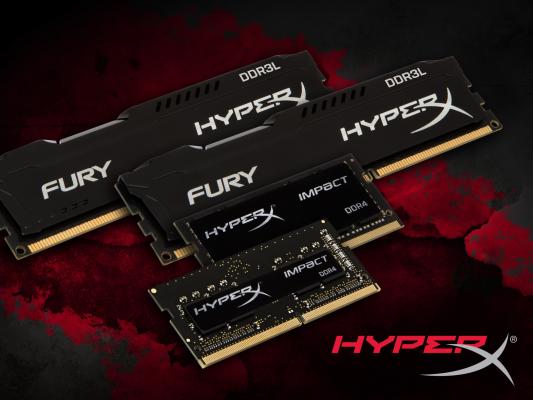 HyperX、FURYの拡充と、最新Impact DRAMのリリースを発表