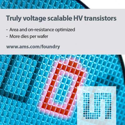 ams、真の拡張性を実現する高電圧CMOS トランジスタを発表