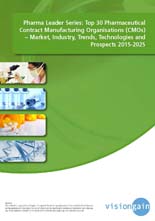「医薬品受託製造サービス（CMO）のリーディング企業30社：動向と市場展望2015-2025年」調査レポート刊行