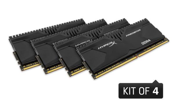 HyperX、Savage DDR4とPredator DDR4の両ファミリーに 大容量キットを追加