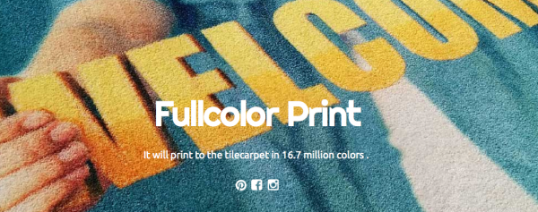 国内初の色数が桁違い！本格的カーペット、マットに1670万色フルカラーでプリントを可能にしました！＜carpetprint.jp＞