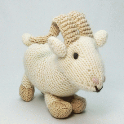 優しく贅沢な無染色カシミヤの編みぐるみカシミヤ山羊、≪マイカシミヤ≫発売のお知らせ。