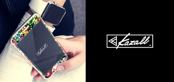 プリント加工付きiPhone6s/6向けデザイン保護ガラスフィルム『Kazall（カザル）』登場！！