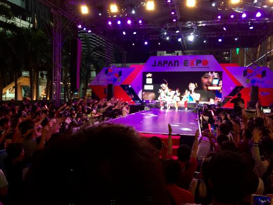 アイドルグループnotall、タイ・バンコクで超満員「JAPAN EXPO THAILAND 2016」３日間６ステージに出演
