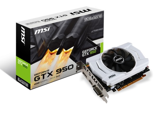 MSI、新型ヒートシンク採用により軽量化と放熱性を向上したNVIDIA GeForce GTX 950搭載OCカードを発売