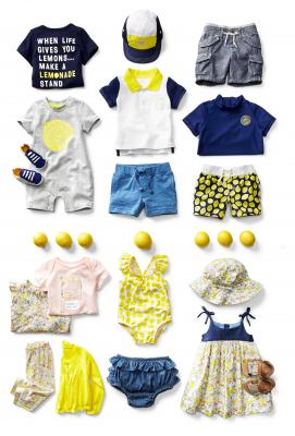 babyGapが小児がん支援を目的としたAlex’s Lemonade Stand 限定コレクションを発売