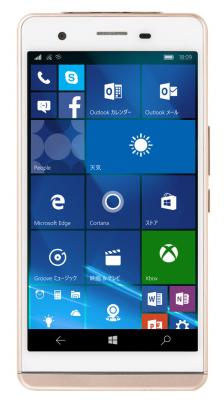 【FRONTIER】Windows 10 Mobile搭載　Windows Phone（SIMフリー）販売開始[送料無料]