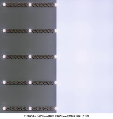 透過性能を追及した拡散グレードの白色系ポリカーボネート板「アロマブライト」を販売開始