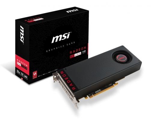 MSI、AMD Radeon RX 480搭載グラフィックスカードRadeon RX 480 8Gを発売