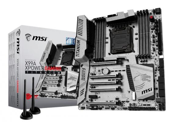 MSI、TITANIUMシリーズにIntel X99チップセットおよびIntel Z170チップセット搭載の2製品を追加