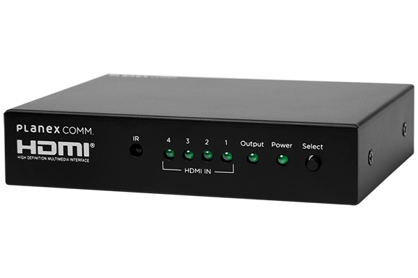 4K出力対応！HDMI接続機器4台をリモコンで切り替え 4ポートHDMIセレクター『HDMI-4UHD』を発売