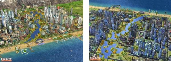 『SimCityTM BuildIt /シムシティ ビルドイット』に待望の自然アイテムが登場！湖や川、森林を楽しもう！沼・川・森林などの「自然アイテム」を使って、緑豊かな都市を作りましょう
