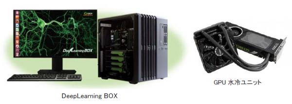 UNIVブランドのトーワ電機、水冷Pascal TITAN X搭載GPUワークステーション「DeepLearning BOX」を販売開始
