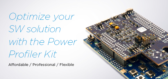 Nordic Power Profiler Kit、Bluetooth low energy SoC nRF51/nRF52の組み込みソフトウェア開発時に低コストで容易な電力測定を可能に