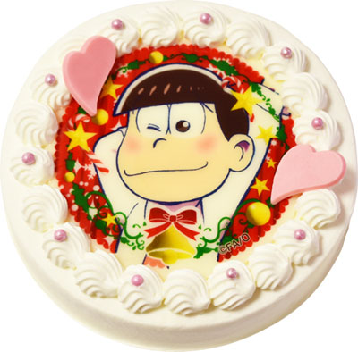 大人気TVアニメ『おそ松さん』のクリスマスケーキがアニメイトカフェ キャラクターケーキで登場！11/1から受注開始！