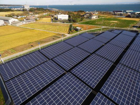 愛知県知多郡美浜町に総出力約1.9MWの大規模太陽光発電所が完成