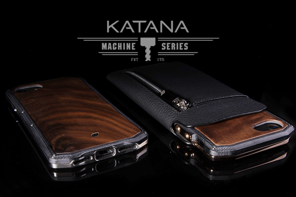 鋭い輝きのステンレスフレームと深みのある天然木オークが融合した美麗デザインはまさに名刀！「ELEMENTCASE」からiPhone 7用ケース「KATANA」を2月10日より限定50個で日本販売開始！