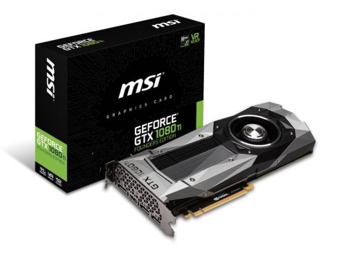 MSI、究極のゲーミングプラットフォームを実現する「GeForce GTX 1080 Ti Founders Edition」を発売