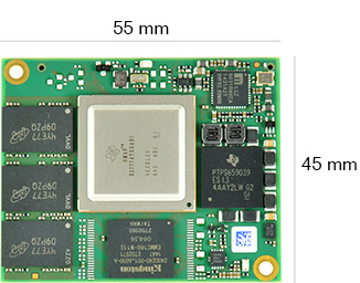 TI AM57x（ARM Cortex-A15/Cortex-M4）搭載小型システムオンモジュールphyCORE-AM57xの販売開始