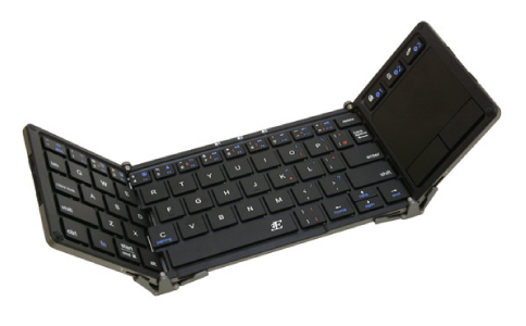 スマホやタブレットに便利なタッチパッド搭載の3つ折りBluetoothキーボード「TOUCH+（タッチプラス）」を発売