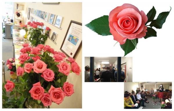 試聴ルームは薔薇尽くし！バラの香りに包まれて、ロゼワインを片手に バラにまつわる音楽を！5月20日（土）　ローズデイ開催