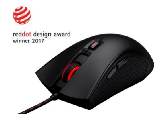 HyperX、2017 reddotデザインアワード受賞のPulseFire FPSゲーミングマウスの先行予約販売を開始