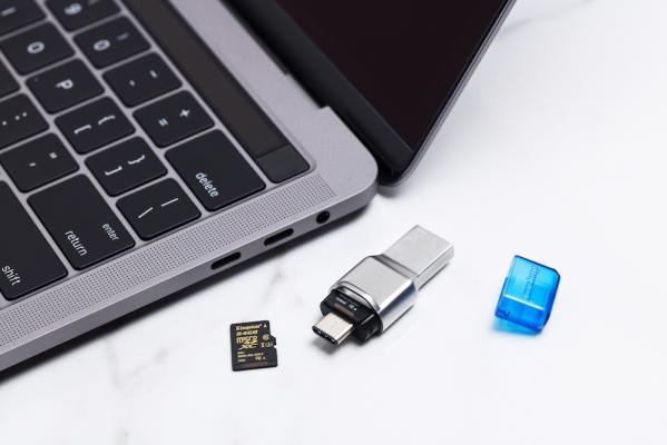 Kingston、USB Type-C対応microSDカードリーダー「MobileLight Duo 3C」を発表