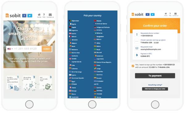 世界137ヶ国のプリペイド式携帯電話へチャージ可能なビットコイン海外送金サービス「Sobit」提供開始のお知らせ