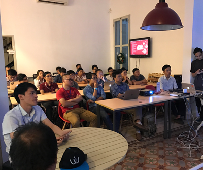 2017年9月21 日 ベトナム・ホーチミンでの『暗号通貨・イーサリアム』 セミナー開催 ～暗号通貨のソフトウェア開発者がベトナム人エンジニアに向けて技術面から解説～