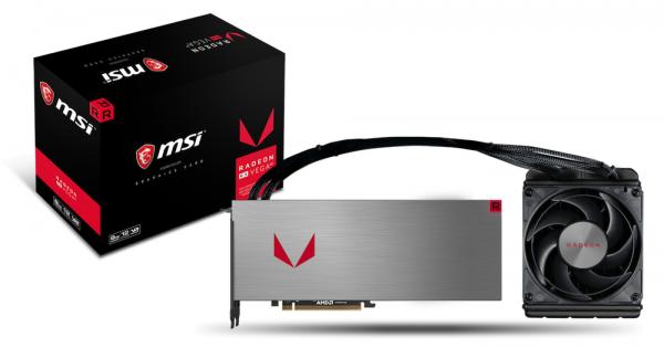 MSI、AMD Radeon RX Vega 64の性能を引き出す簡易水冷モデル「Radeon RX Vega 64 WAVE 8G」を発売