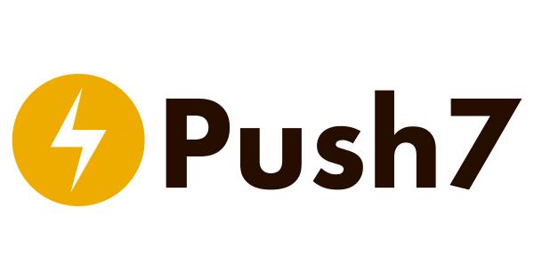 ウェブサイトからプッシュ通知を送れるWebプッシュ通知サービス「Push7」導入サイト数が5,000を突破