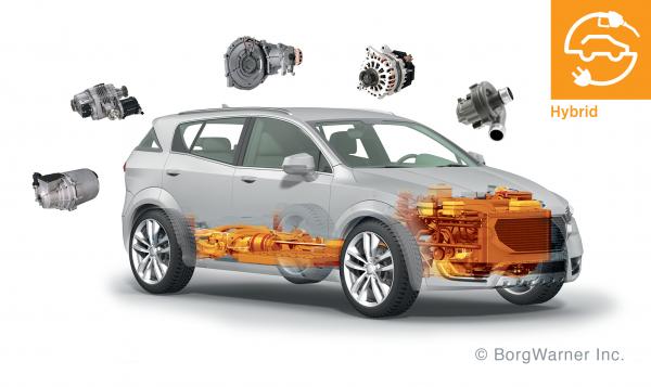 ボルグワーナー、48V技術により電気自動車の燃費を向上 グローバル自動車メーカー3社への供給を開始