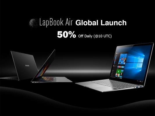14.1インチ薄型ラップトップ「CHUWI LapBook Air」はGearBestで発売開始！「CHUWI PRICE CRASH」セールが開催中！