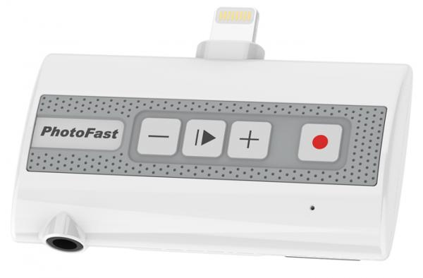 PhotoFast、Transcend社製Micro SDカード付属、iOS専用電話とアプリ通話の録音に対応する外部ストレージCall Recorder TSを2017年10月28日より順次発売