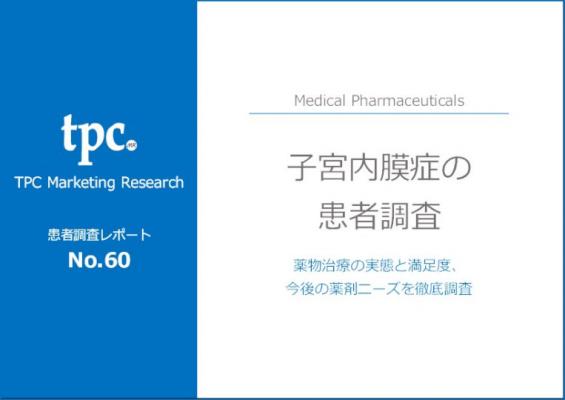 TPCマーケティングリサーチ株式会社、子宮内膜症に関する患者調査の結果を発表