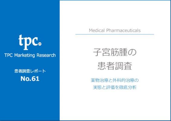 TPCマーケティングリサーチ株式会社、子宮筋腫に関する患者調査の結果を発表