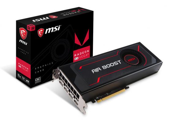MSI、AMD Radeon RX Vega 56搭載オーバークロックモデル「Radeon RX Vega 56 Air Boost 8Ｇ OC」を追加