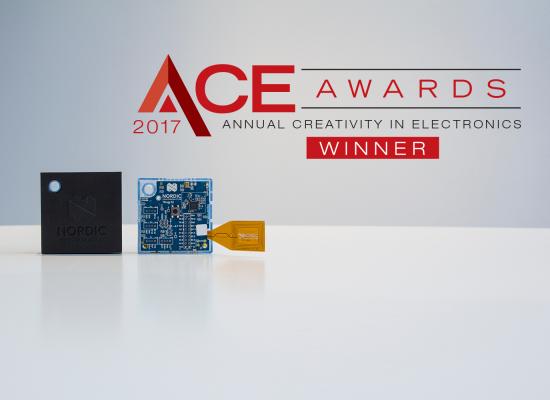 Nordic Thingy:52 IoT Sensor Kitが「開発キットカテゴリー」部門でACE Awardsを受賞